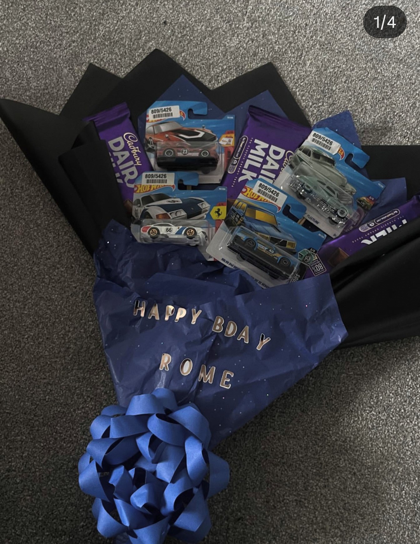 Birthdays arrangement by BellaRoza